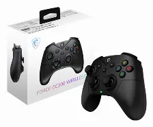 Control Msi Force Gc300 Wireless Interfaz Usb 2.0, Conectividad Inalambrico Y Alambrico, Color Negro